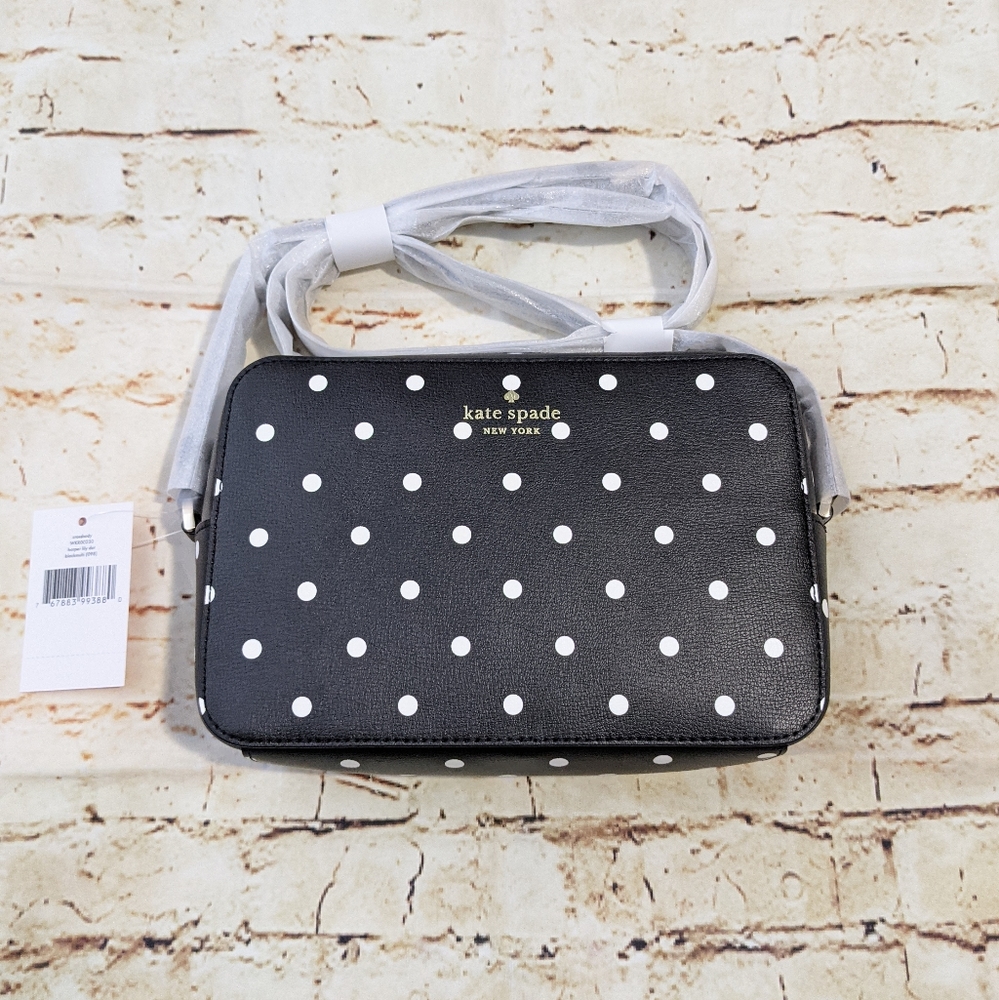 🆕 Kate Spade Harper Polka Dot Crossbody - Picture 2 of 7